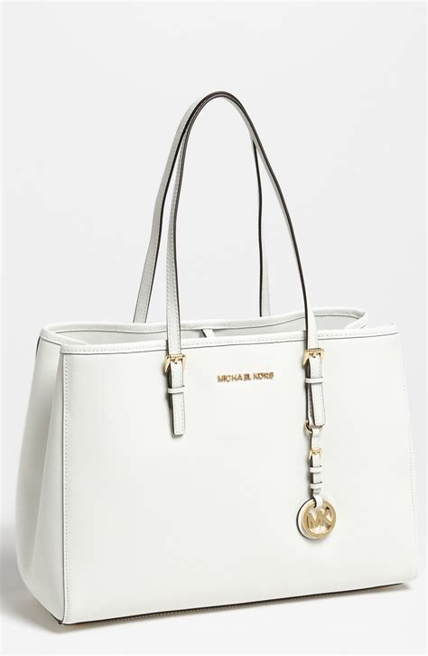 michael kors optic white handbags.